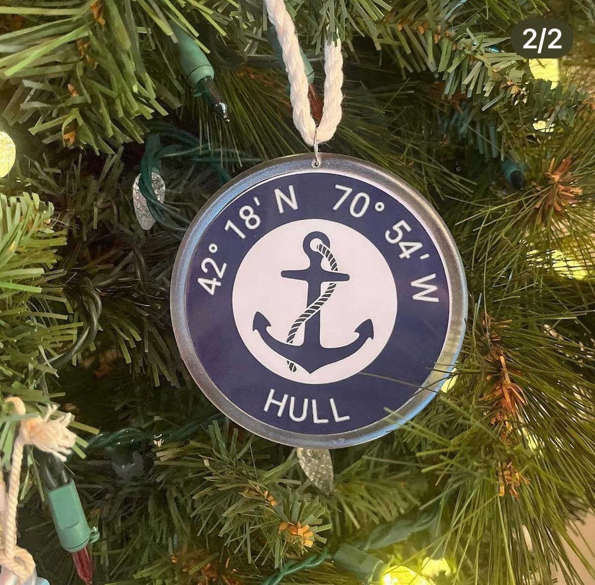 Peachy Pendants - Wholesale Ornament - Christmas Ornament - Custom Entering Town2