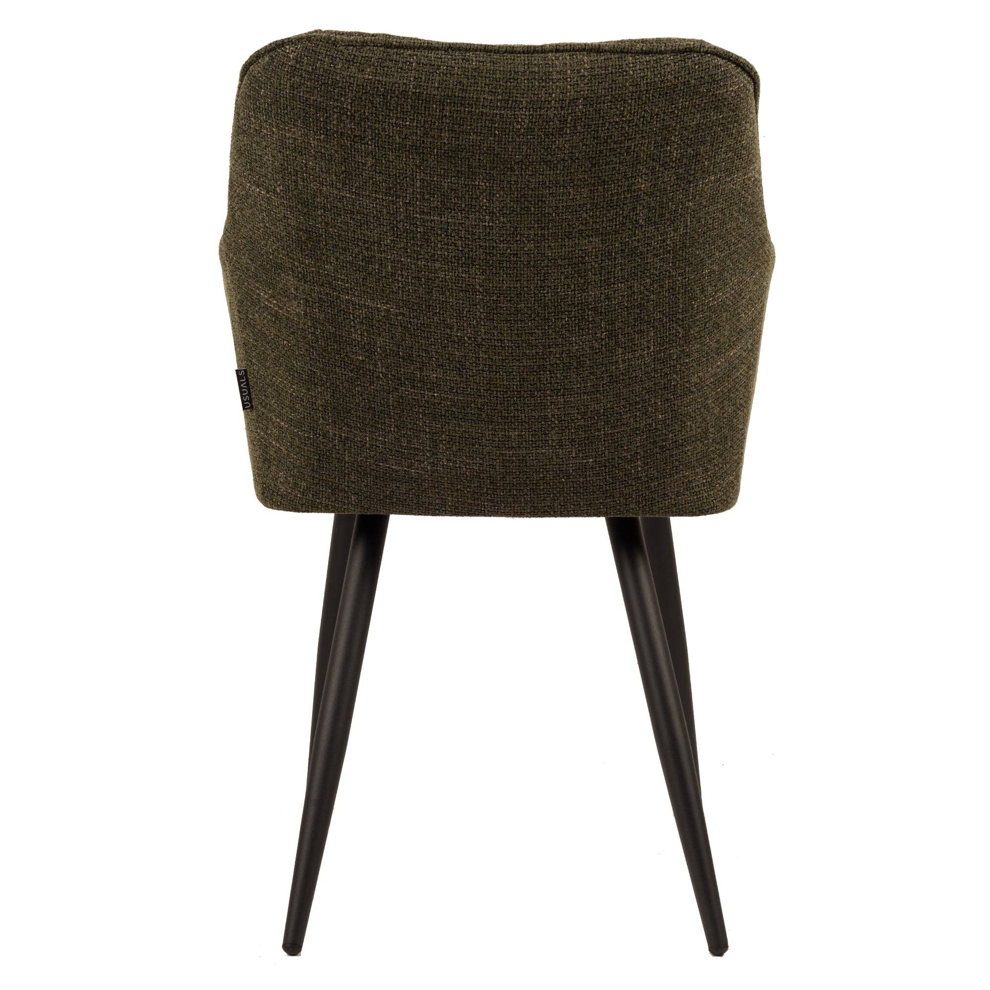 Usuals BV - Wholesale Chair - Daisy Dining Chair - Green Weave5