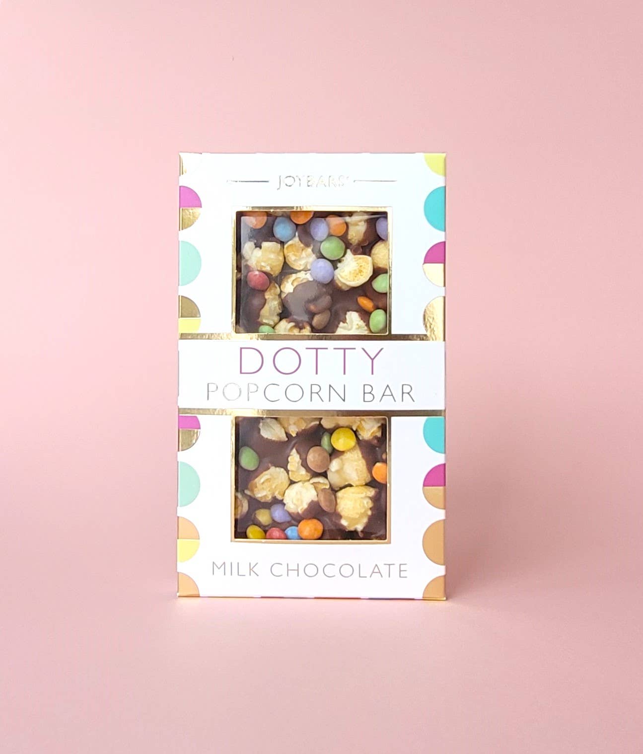 Joypots Ltd - Venta al por mayor Chocolate - Barra de palomitas de chocolate con leche - Dotty3