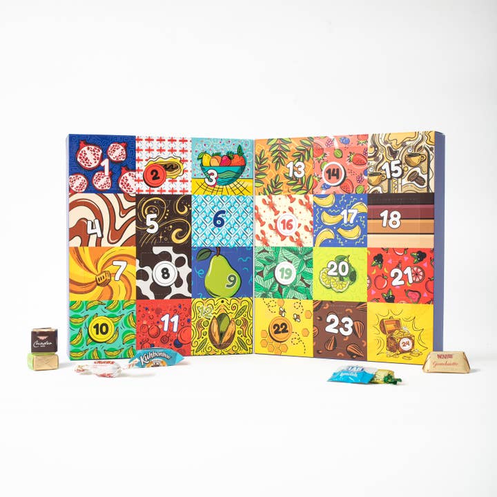 Universal Yums - Wholesale Advent Calendar - Advent Calendar | Candy From Around The World | CHRISTMAS
