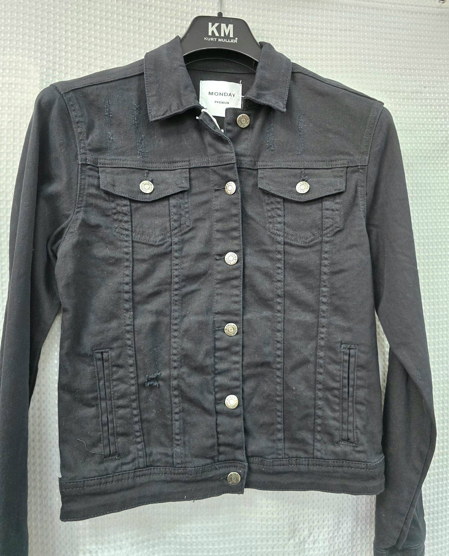 Kurt Muller – Engroshandel Denimjakke - Dame – Monday Premium Denim Rippet Jakke3