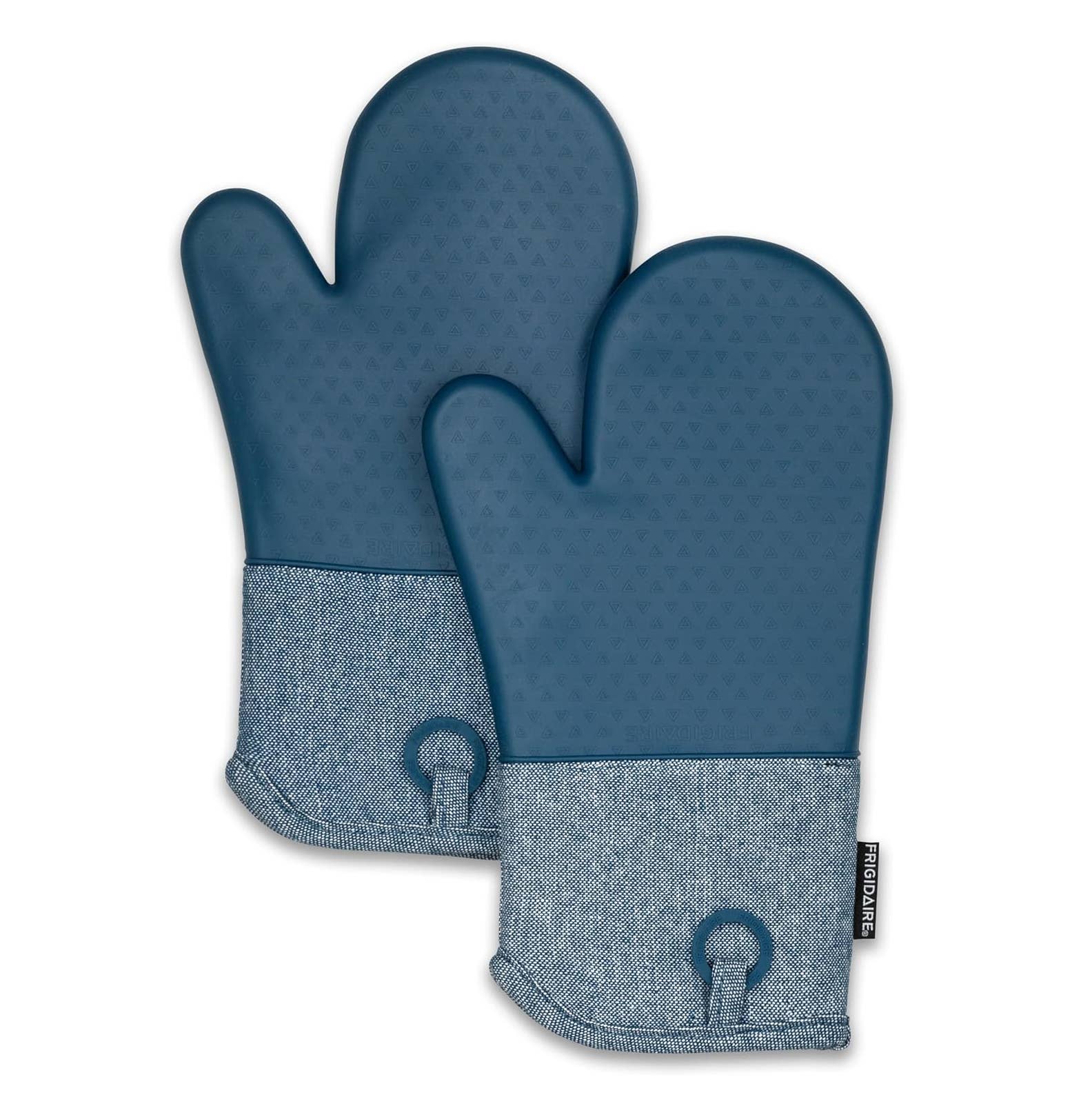 home mart goods - Wholesale Oven Mitt/Pot Holder - Blue Heat Resistant Soft Quilted Oven Mitts With Silicone0