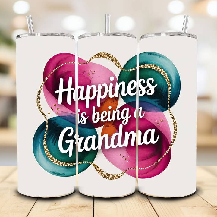 Grandma Tumbler, 20 oz. for wholesale by Stencil Art Canada