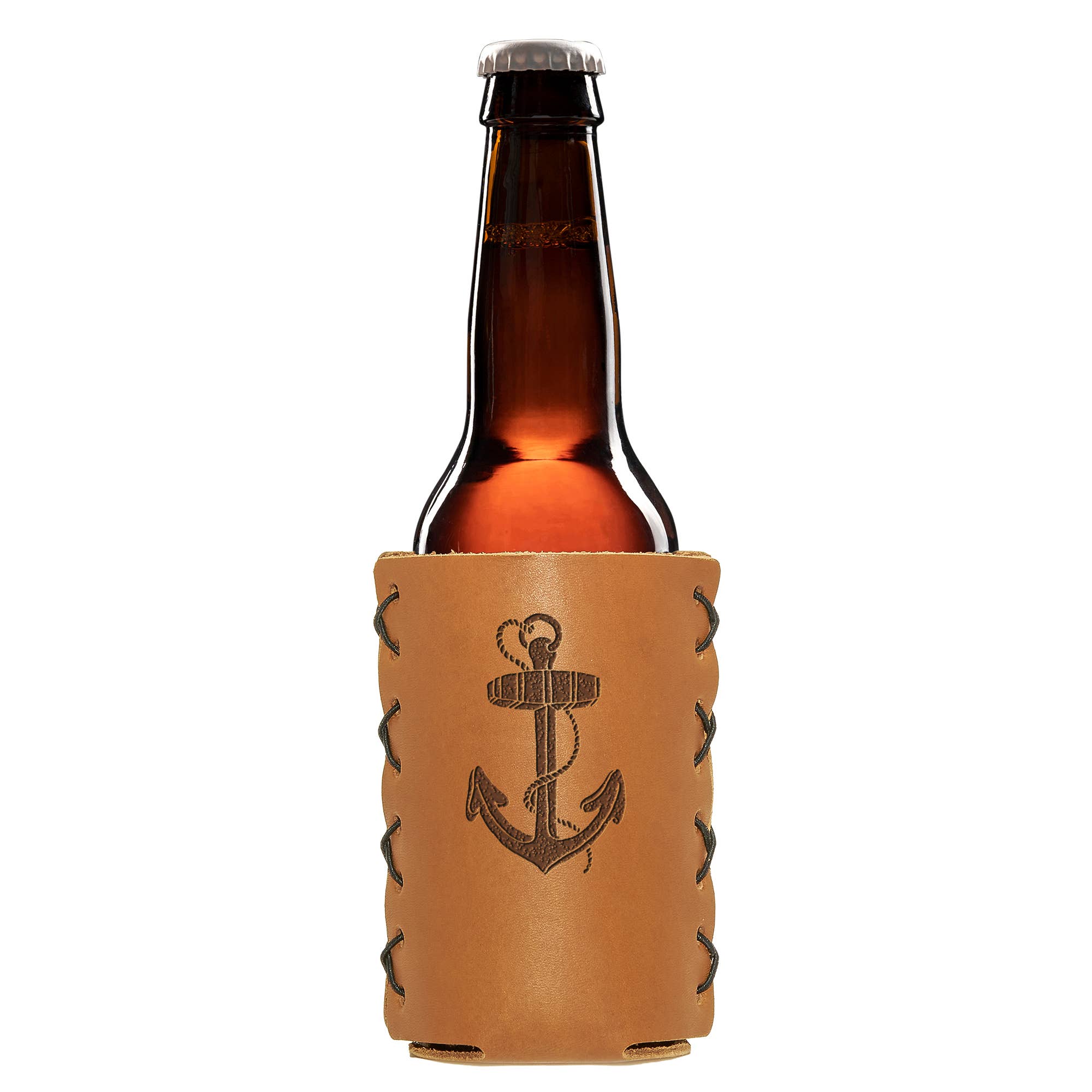 Oowee Products – Engroshandel Drikkedunke – Detailklar Pick-A-Logo Læder Langhals Flaskeholder13