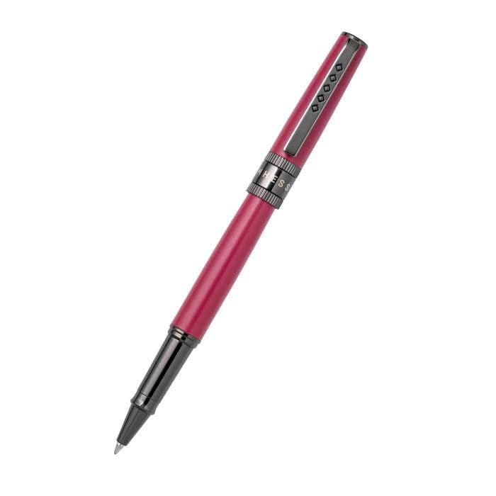 Manuscript - Vente Stylos - Stylo Rollerball Tom Hessin Rebel Rouge Garniture en Métal Canon0