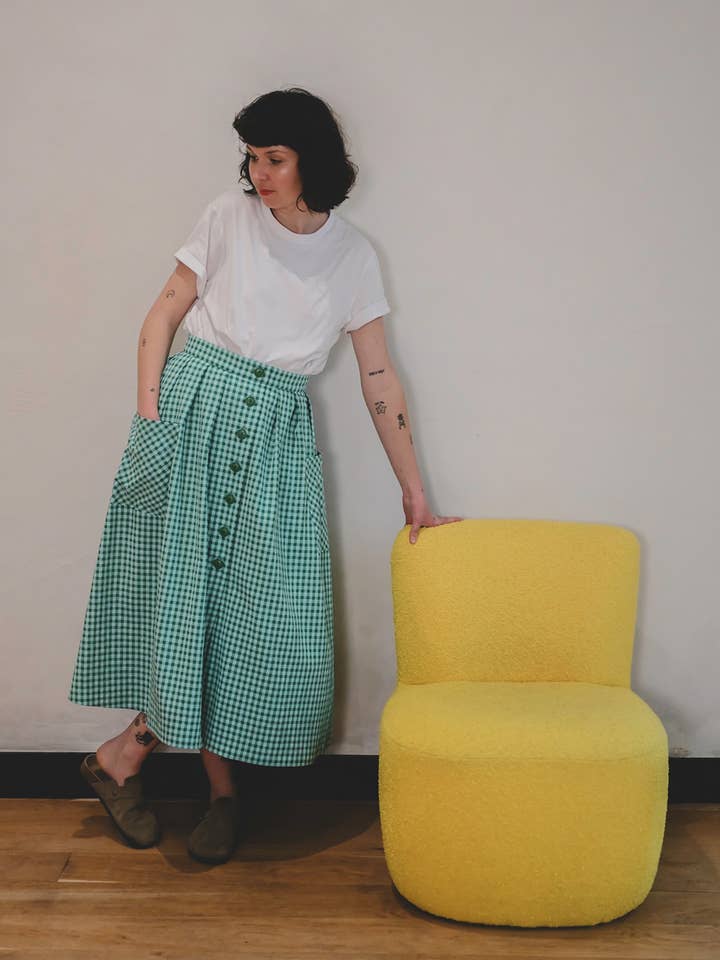 Patron couture - Jupe Suzette pour la vente par COUSETTE