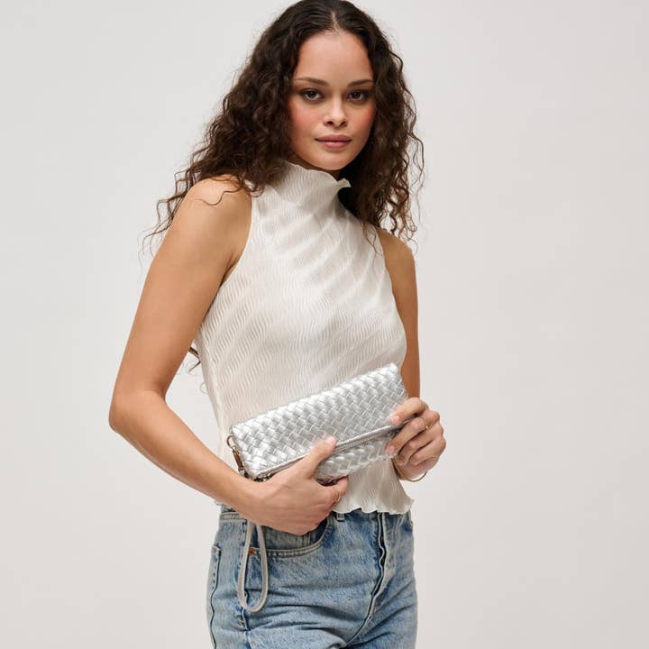 Urban Expressions – wholesale Clutch bag – women's – Aria Woven Wristlet Clutch31