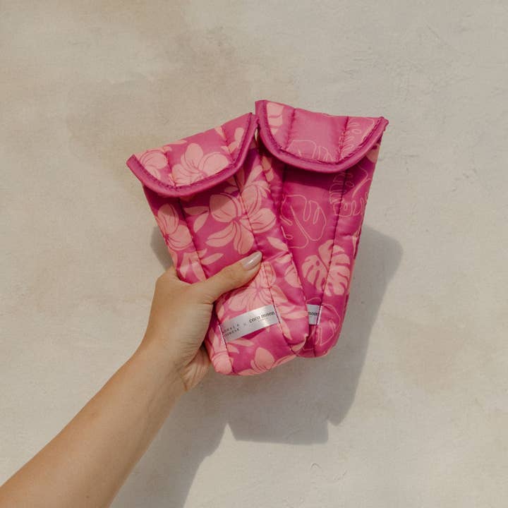 Mohala Eyewear - Wholesale Eyewear Cases & Holders - Women's - Coco Moon x Mohala Soft Case in Plumeria4