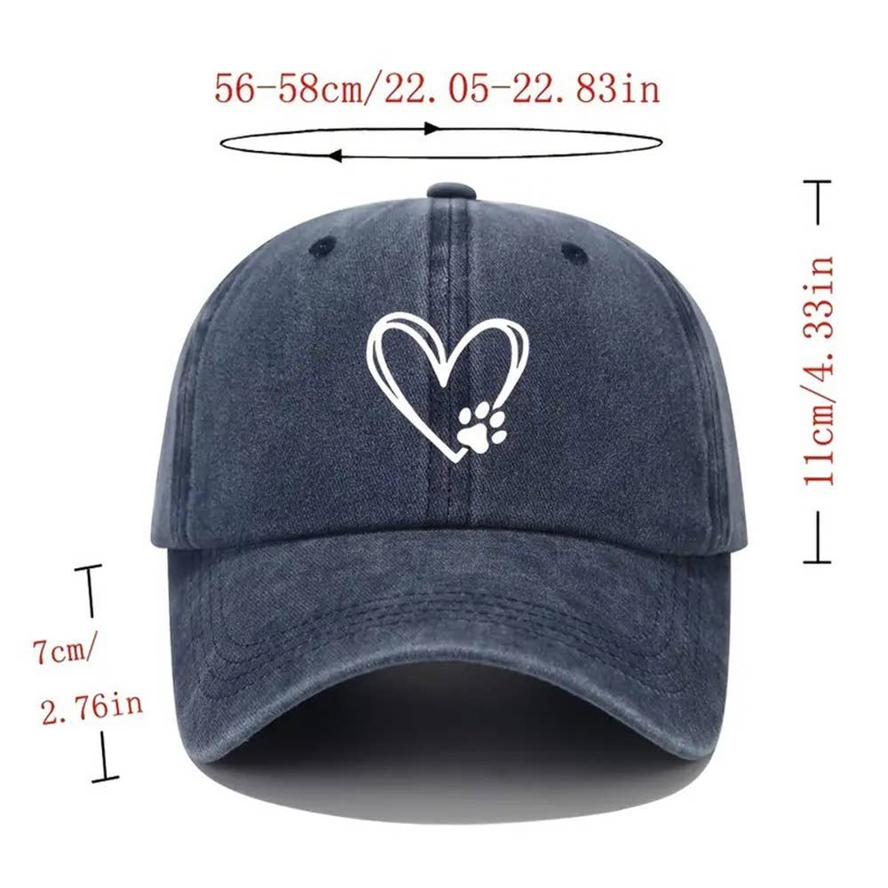 Wholesalesir - Wholesale Baseball Cap - Women's - Leisure Love Pattern Baseball Hat1