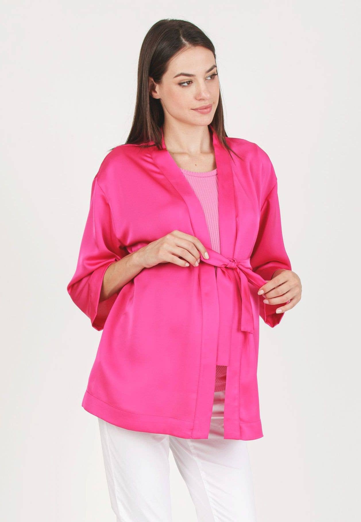 ATTESA Maternity  by Vittorio Martinelli srl – Engroshandel Kimono - Dame – Dahlia - barsel kimono5