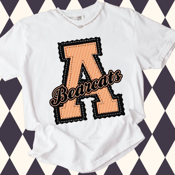 4Twenty4 Printed Apparel - Wholesale Sweatshirt - Women's - Prepster Varsity Mascot T-Shirt • Sweatshirt Game Day Spirit Wear | Team Spirit | Custom Mascot Apparel7