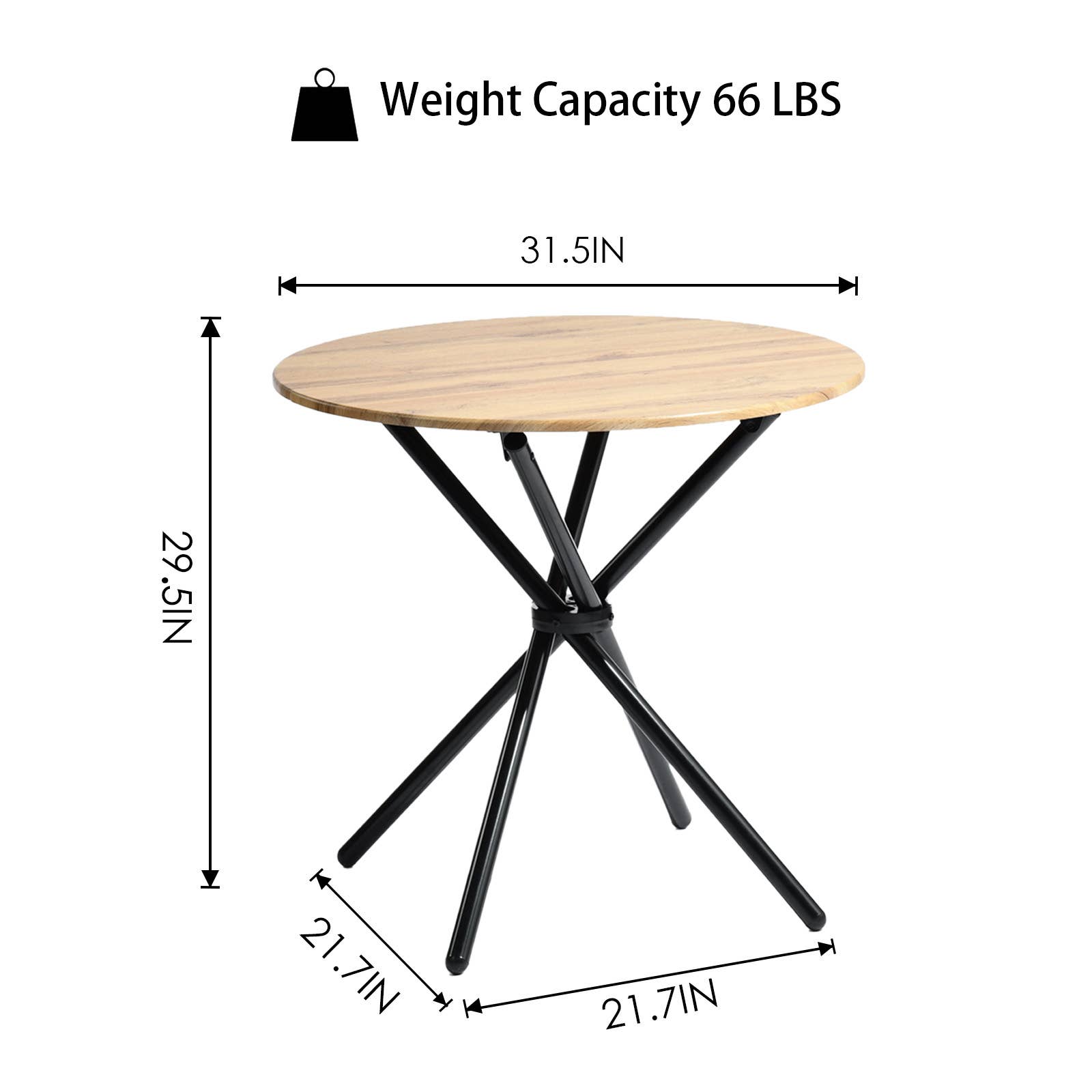 39F Inc. - Wholesale Side Table - 31.5IN Round Dining Table for for Dining, Coffee Break Work12