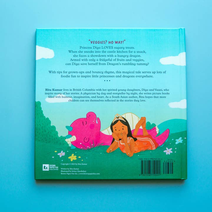 Brown Paper Fox - Wholesale Early Reader Book (6-8) - The Picky Princess and the Dragon | Hardcover Picture Book6