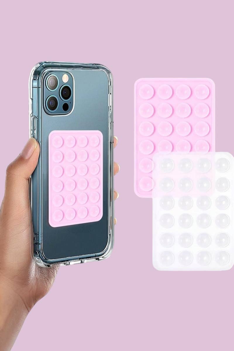 WHITE  ...._ 1021 Tik Tok Silicone Suction Cup Phone Holder SI-28939 for wholesale on Faire2