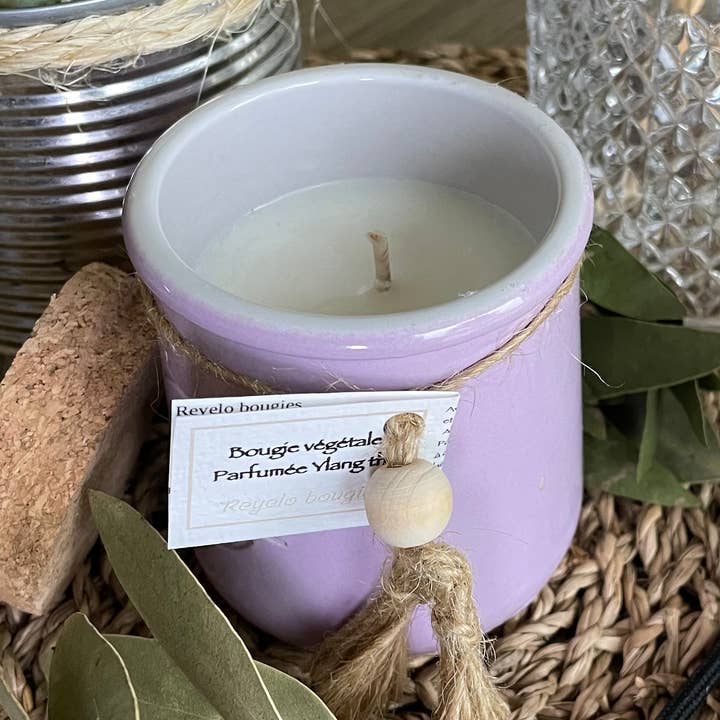 Ylang Thé scented candle for wholesale by Reyelo bougies