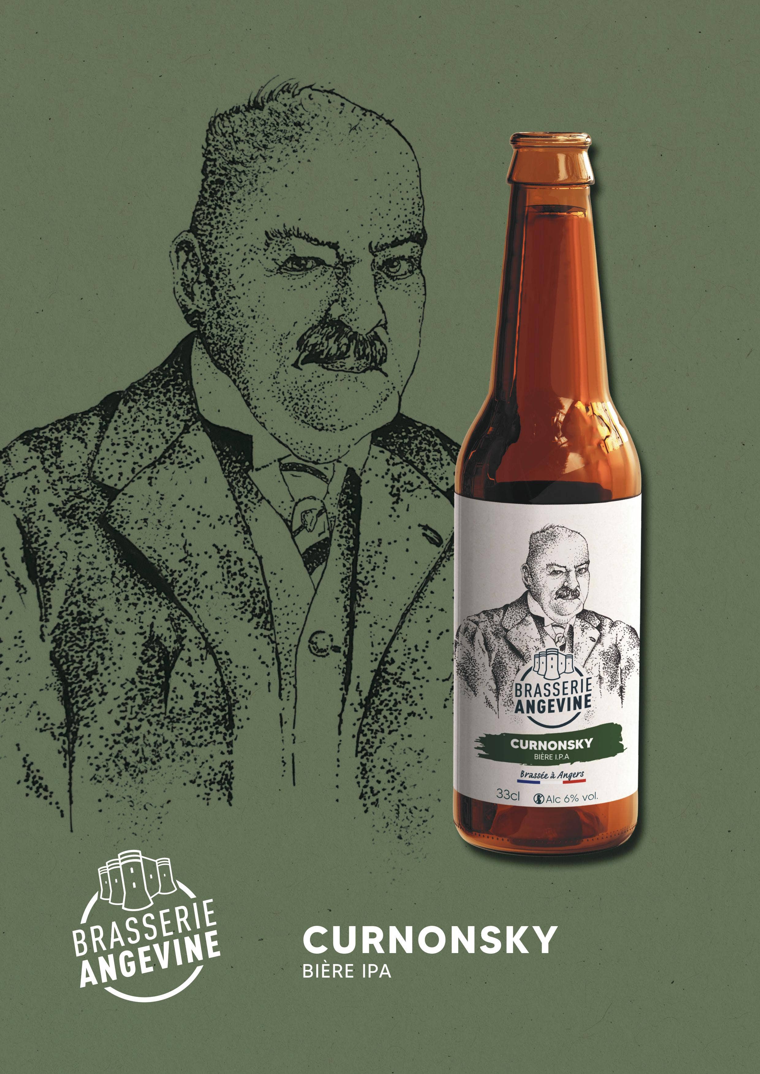 Le Vin Émoi - Vendita all'ingrosso Birra - Birrificio Curnonsky Birra Angevine IPA 75 cl0