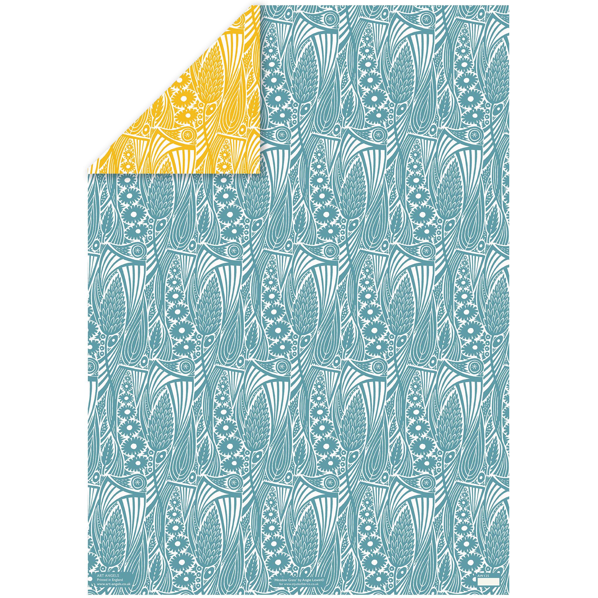 Art Angels – rolo de papel de embrulho por atacado – Embrulho de Erva de Prado2