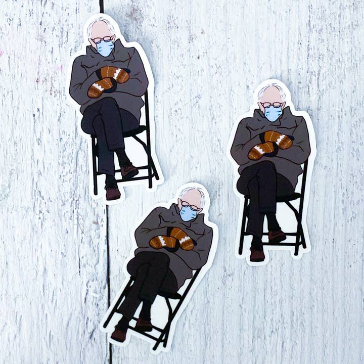 Bernie-Aufkleber für den Großhandel von The Black Lab Soapery