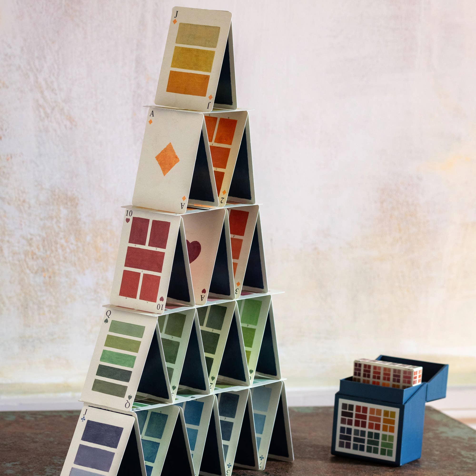 Roomytown Inc - Wholesale Playing Cards - Playing Cards - Set of Two Decks - Watercolour Swatches3