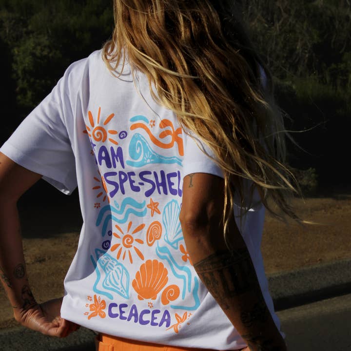 SPE-SHELL TEE - WHITE and other Purchase Wholesale white t shirt rags. Free Returns & Net 60 Terms on Faire trending on Faire.