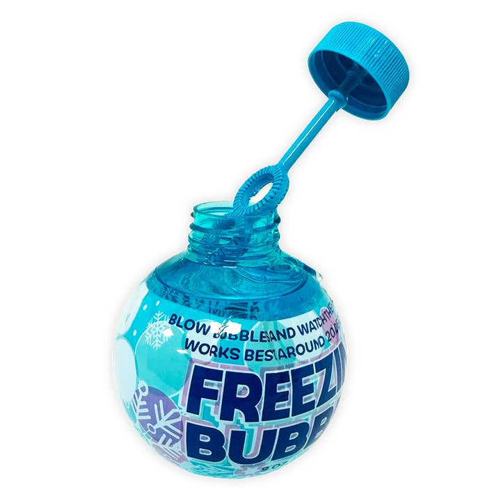 Novelty Closeout - Wholesale Bubble Wand - Kids - Freezing Bubbles Stocking Stuffer 9 oz- 12/Pack