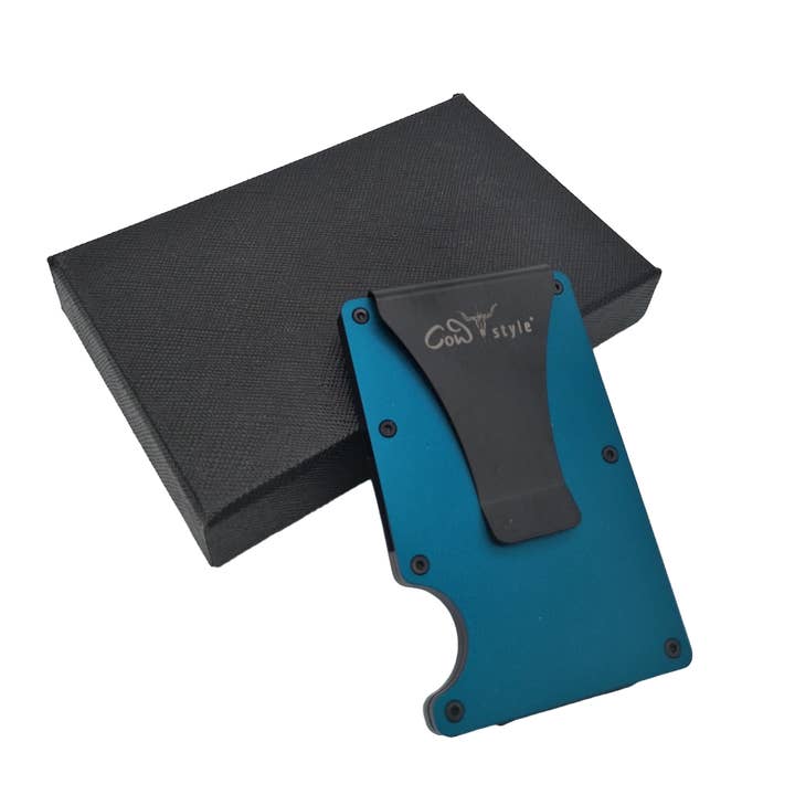 Slim wallet | blue for wholesale by COWstyle