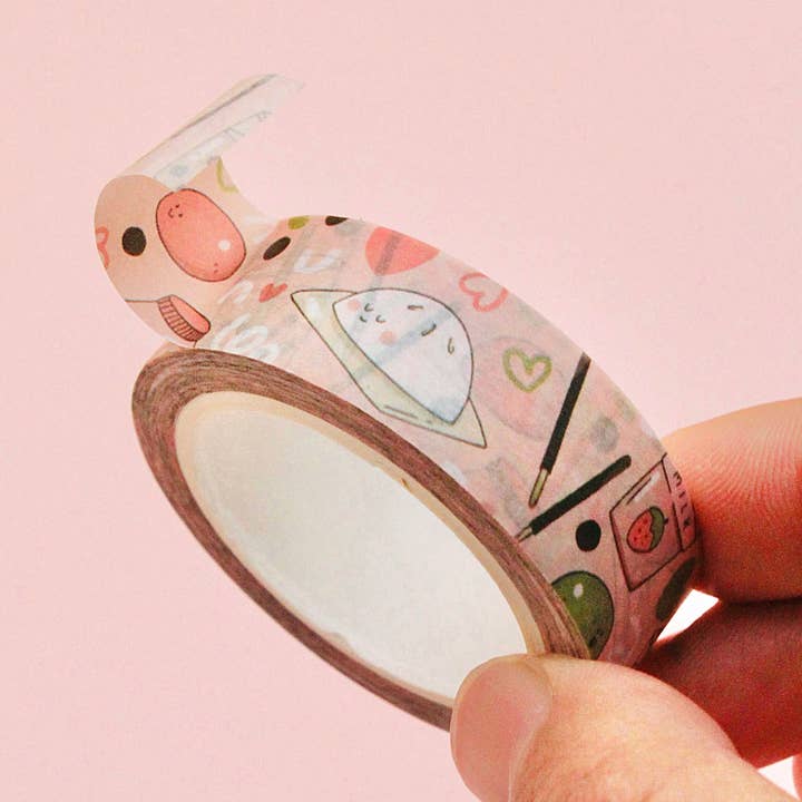 Asian Snacks Washi Tape for wholesale by Occasionalish
