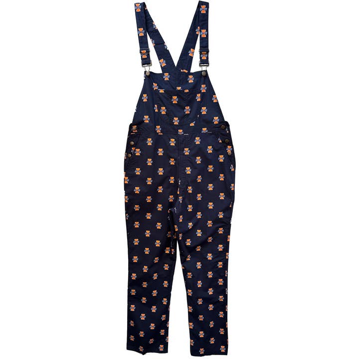 Wes and Willy - Wholesale Overalls - Women's - Illinois Fighting Illini Adult Allover Logo Overall