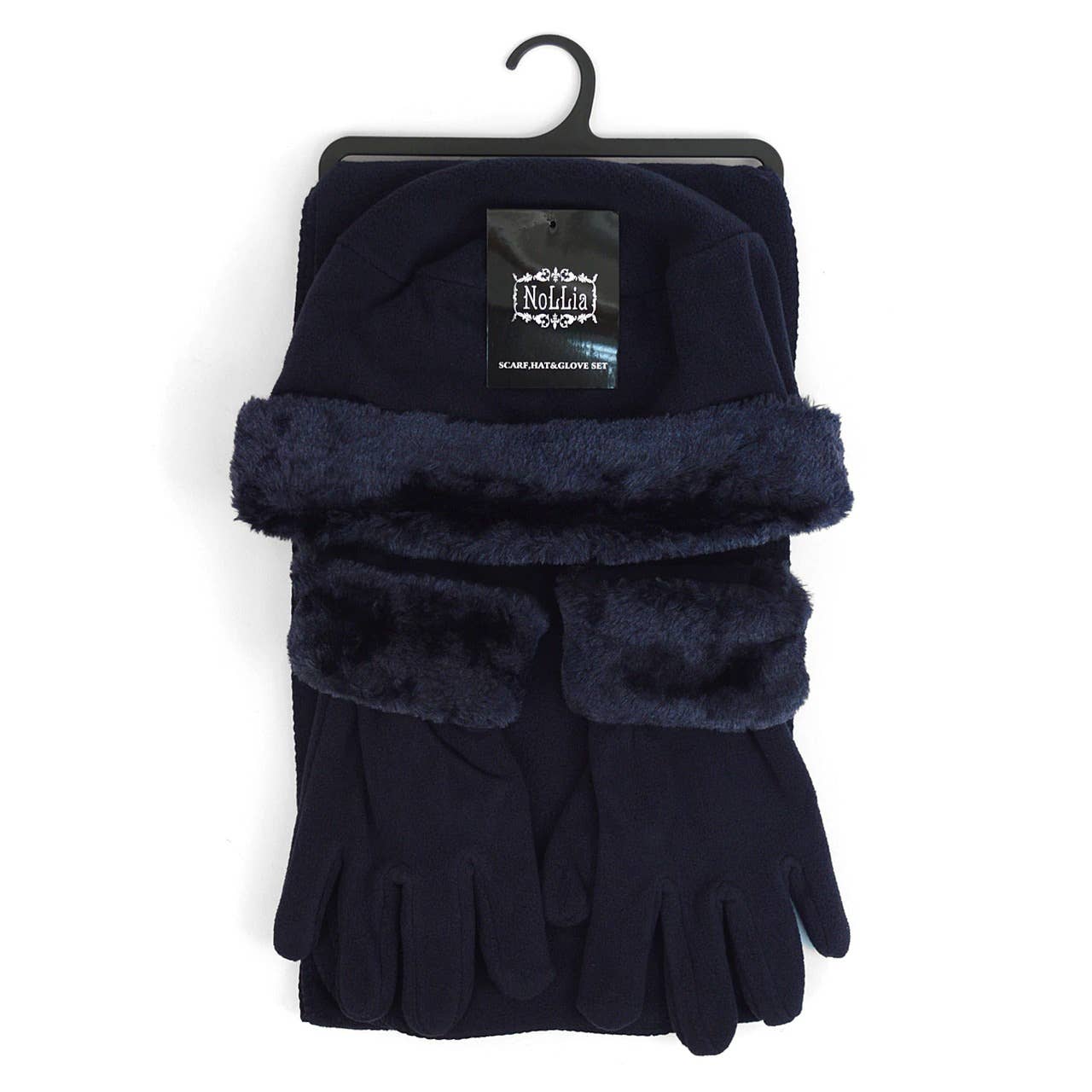 Selini New York - Wholesale Winter Accessory Set - Women's - Women's Fleece Winter Set - WSET6017