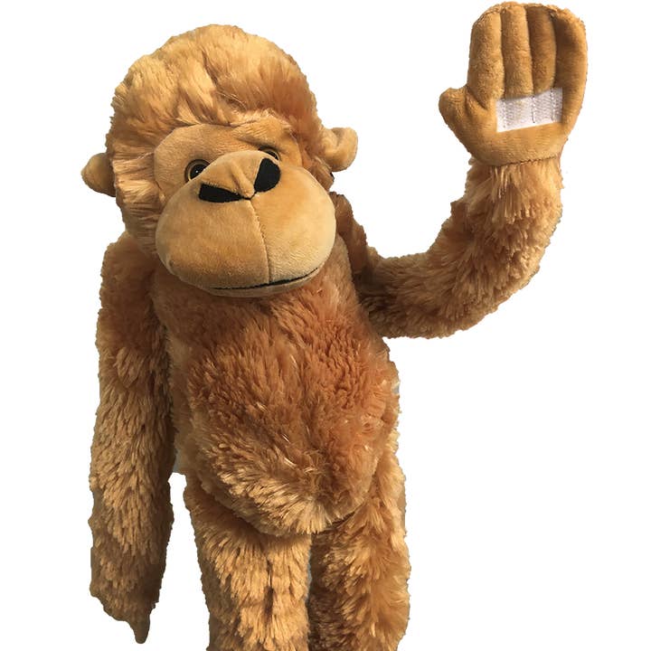 Texas Toy Distribution - Wholesale Stuffed/Plush Toy - Kids & Baby - Monkey with Velcro Hands 24" Plush Stuffed Animal1