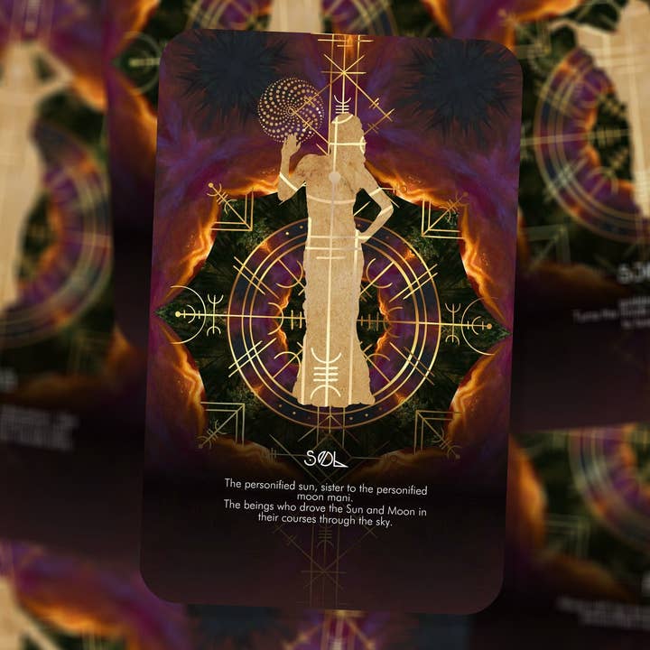 Ibiza Tarot USA - Wholesale Tarot Cards - Nordic Goddesses Oracle - Norse Oracle5