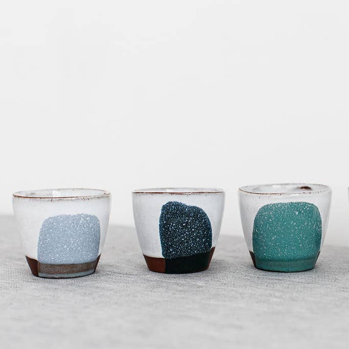 Silvia K Ceramics - Wholesale Coffee/tea cup - Handmade Contemporary Terracotta Espresso Cup10