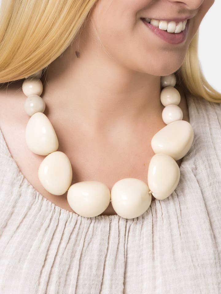 Collana Organico per la vendita all'ingrosso da parte di Pretty Pink Eco-Jewellery