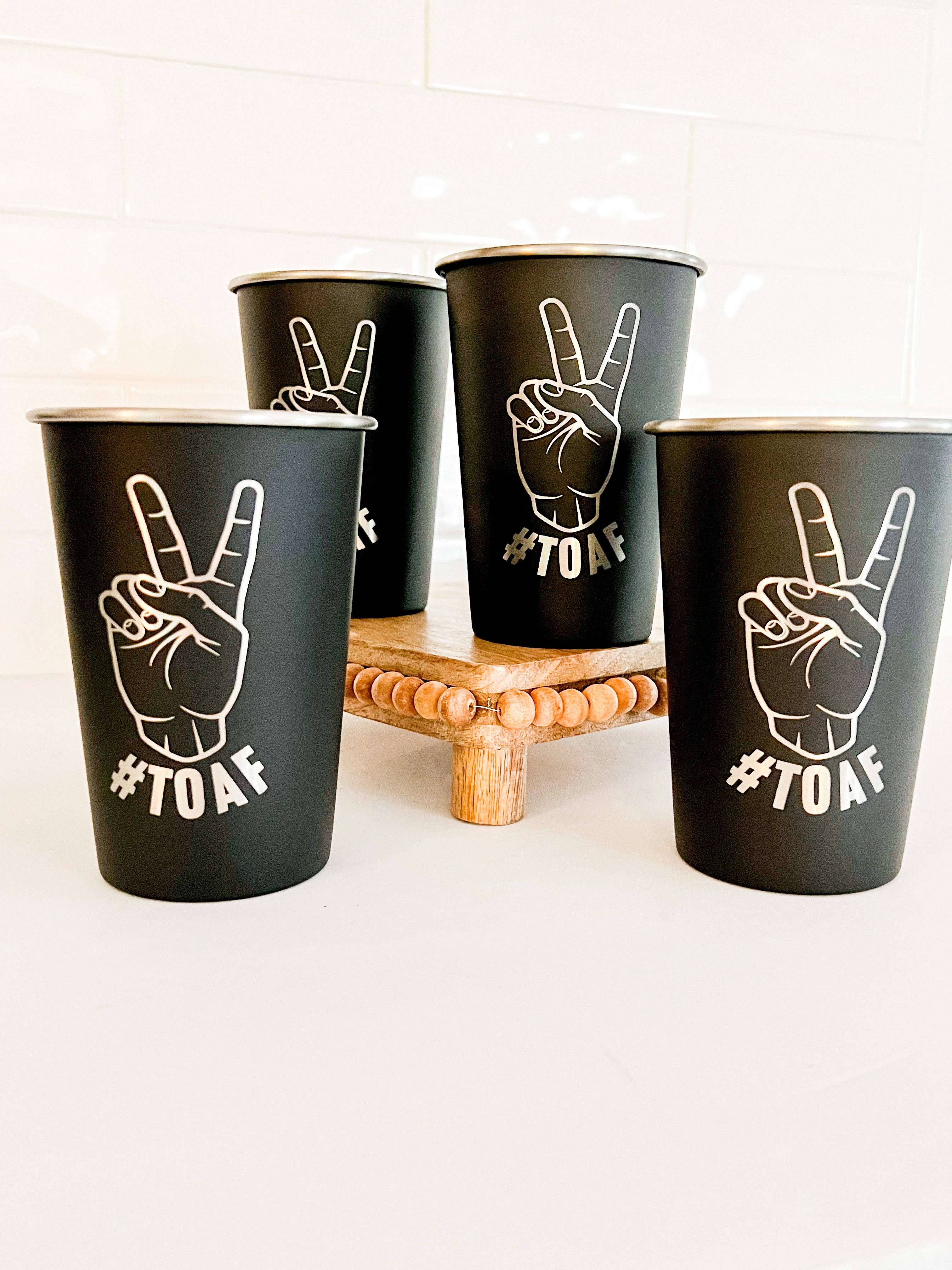 Mae Designs LLC - Wholesale Insulated Mug/Tumbler - Custom Engraved Pint Cup1