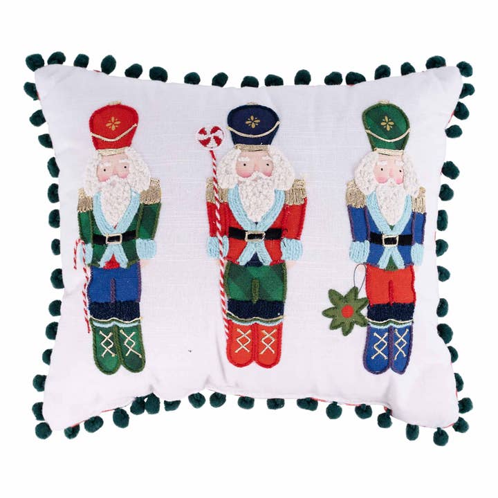 Glory Haus - Wholesale Throw/Decorative Pillow - Nutcracker Pillow - Holiday Decor