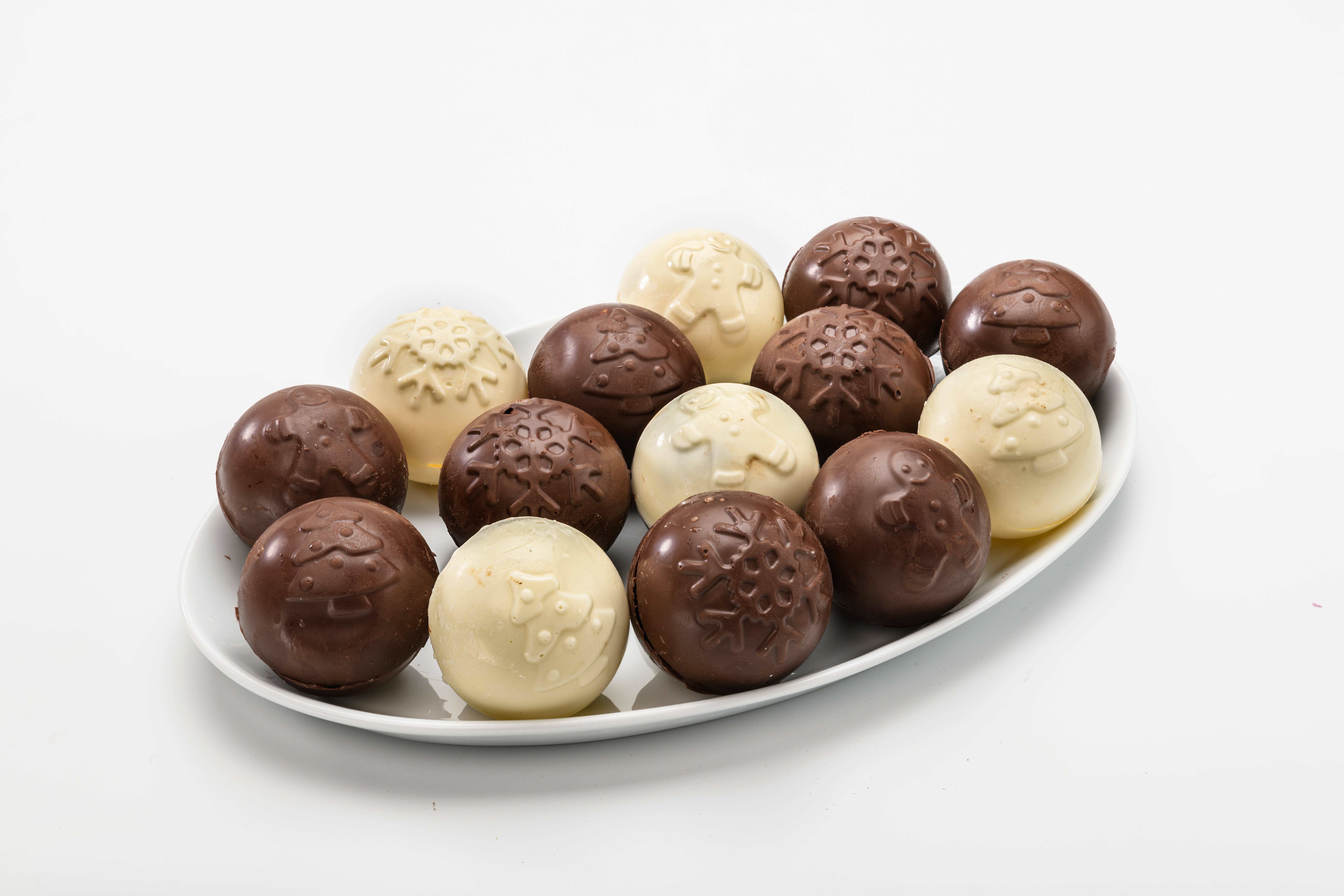 Mobi - Wholesale Chocolate/Candy Mold - Cocoa Bombs, Snowflake, Blue, Silicone Mold5