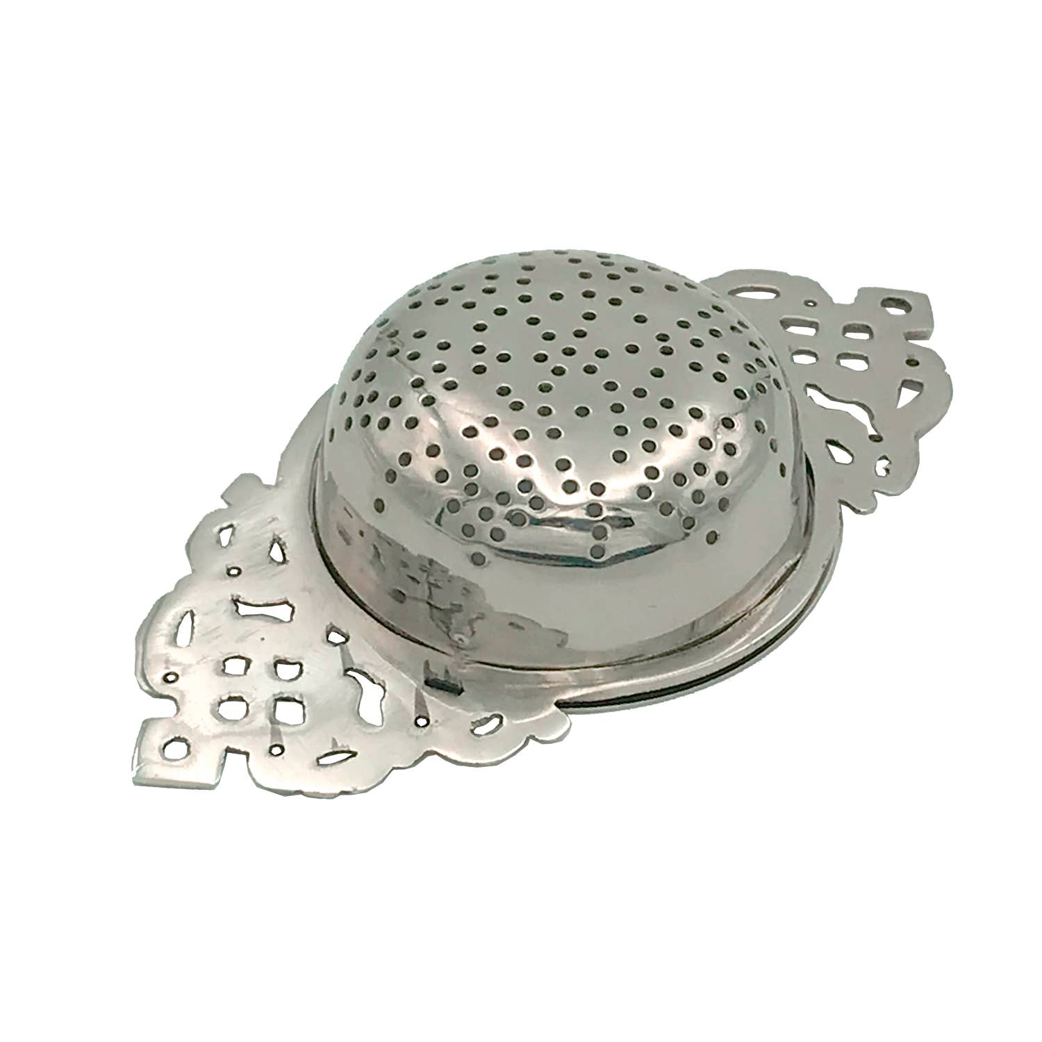 Madison Bay Co. - Historical Home Decor Reproductions - Wholesale Tea Strainer/Infuser - Nickel Plated Tea Strainer- Antique Vintage Style, 4-1/2”1
