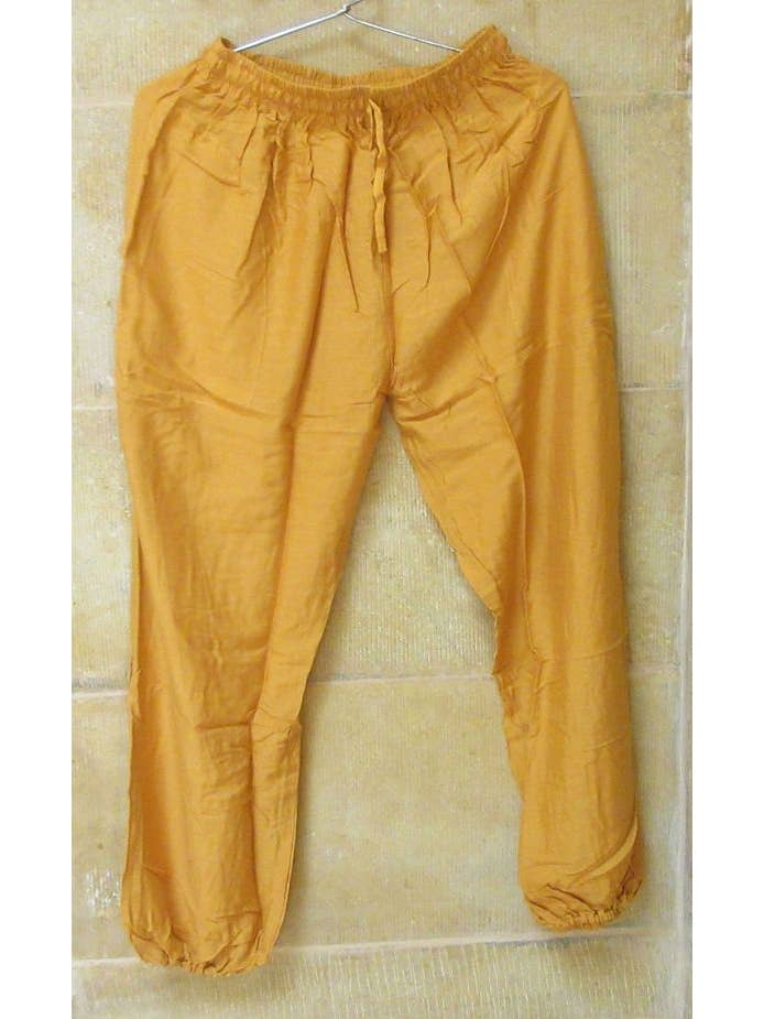 Bhawana Handicrafts - Wholesale Pants – Women's - Indian Plain Harem Pants Rayon Yoga Trouser 1