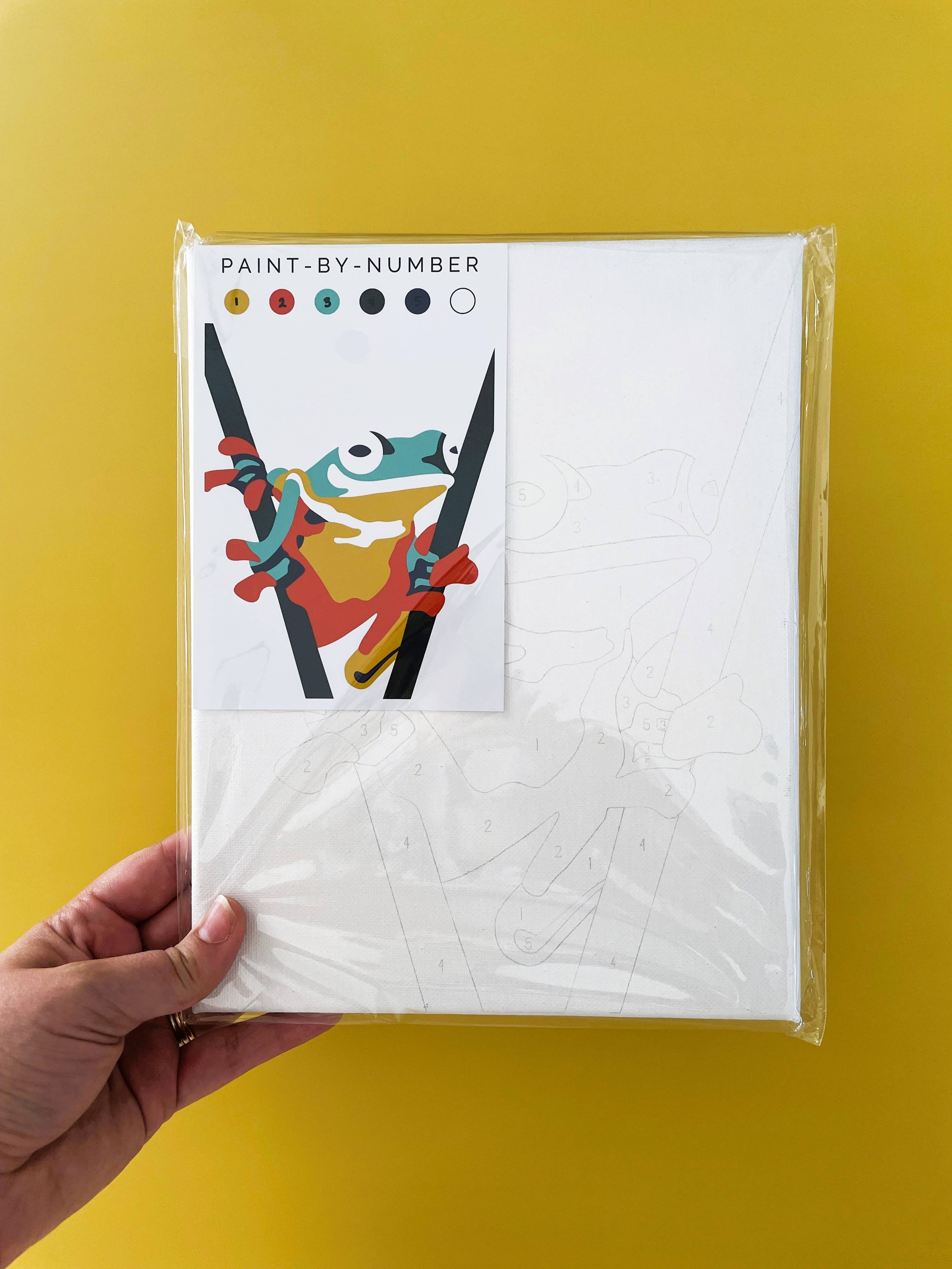 Fundenberger Studio - Wholesale DIY Craft Kit - Frog Paint-By-Number1