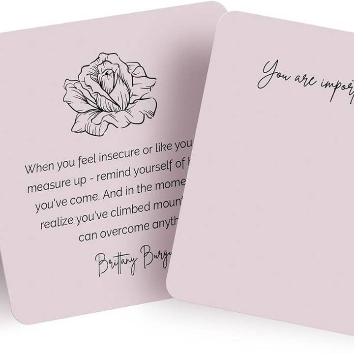 Dessie - Wholesale Encouragement Card - Dessie® 60 Inspirational Mini Cards with “You Are Important” Motivational Messages, 3.5” x 3.5”5