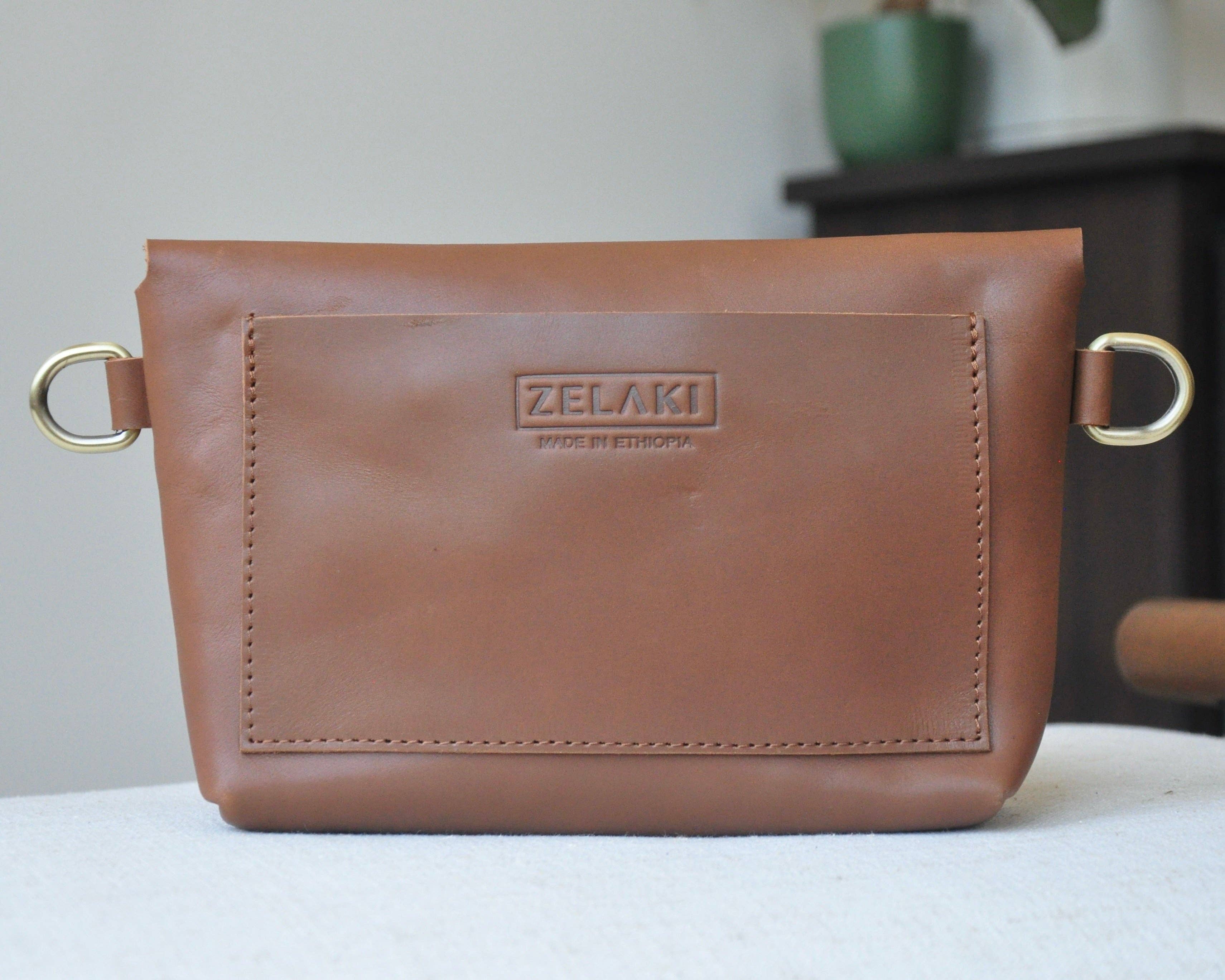 Zelaki Leather Company - Wholesale Belt Bag - Women's - Jinka Belt Bag / Convertible Crossbody, Sling, and Belt Bag 1