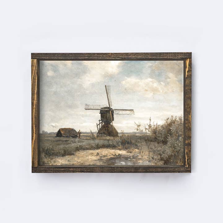 Hoekstra Decor - Wholesale Art Print - Vintage Print Framed | A Sunny Day A87