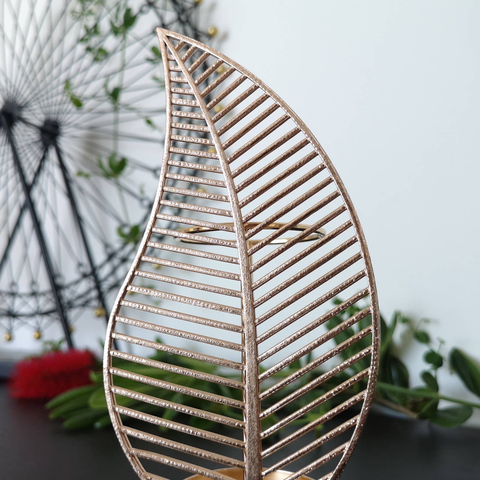 Zen'Arôme - Wholesale Oil Warmer - Oil Burner and Scented Wax Melter Palm Metal and Ceramic14