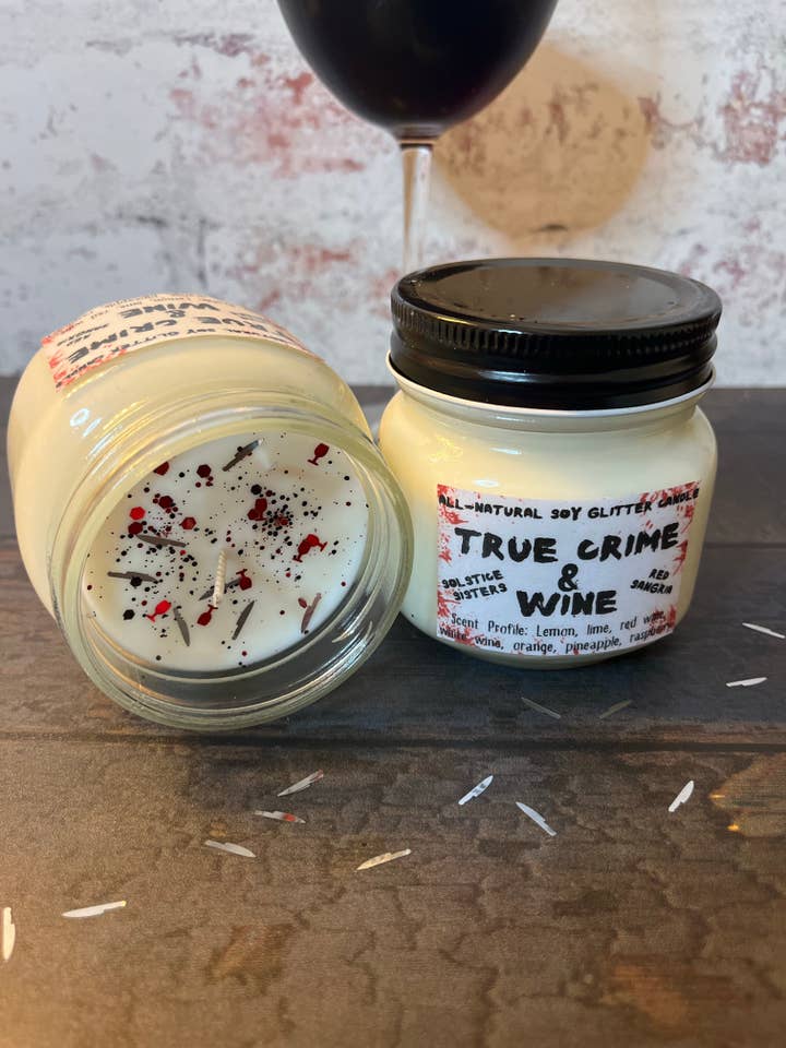 True Crime & Wine Red Sangria for wholesale by Solstice Sisters