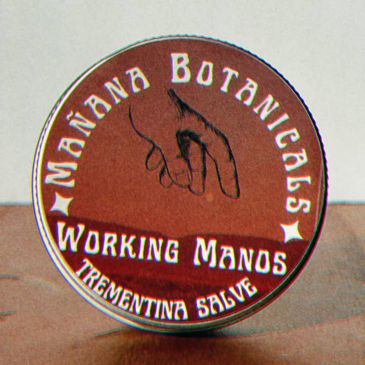 Mañana Botanicals - Wholesale Healing Salve/Balm/Cream - Working Manos (Trementina) Salve0