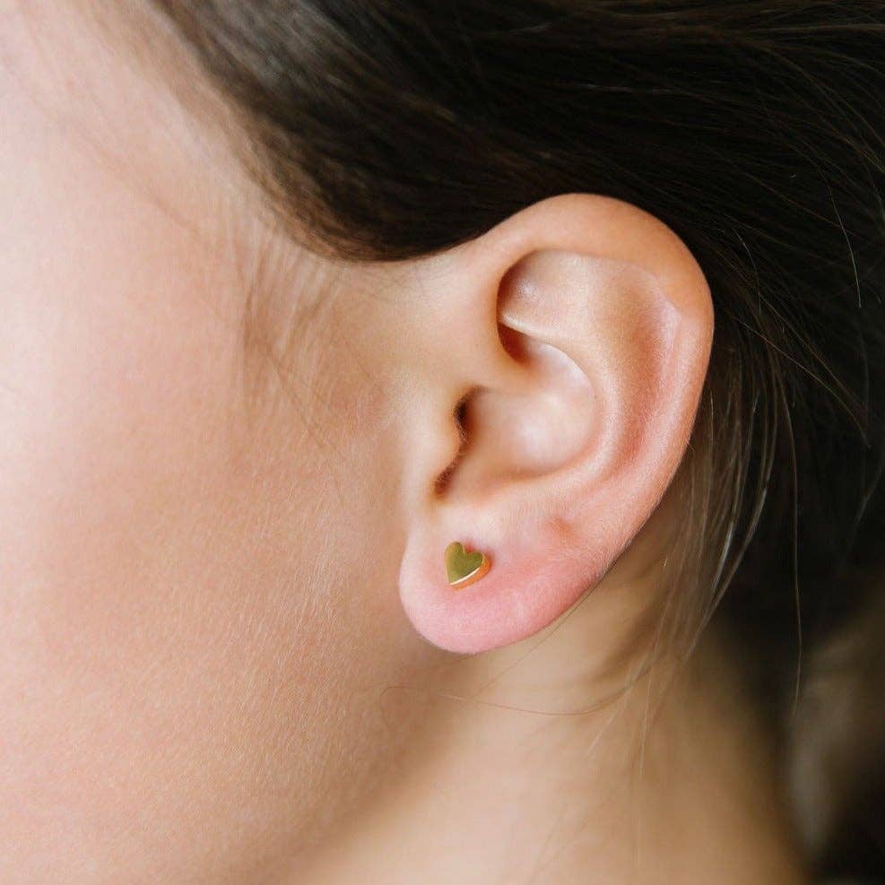 Pip Pop Post - Venta al por mayor Pendientes de botón/aretes de poste - Corazón1