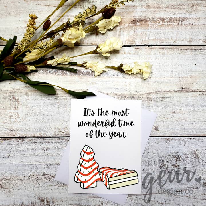 C'est la carte la plus merveilleuse période de l'année pour la vente par Gearhart Design Co.