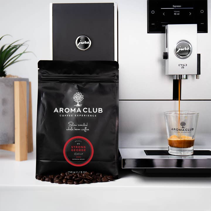 Aroma Club - Coffee Experience - Wholesale Coffee Beans - Aroma Club - Coffee Beans - N°3 Strong George - 250gr Pouch