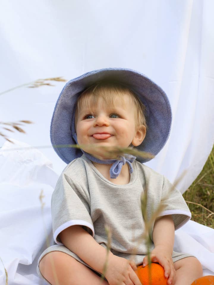 Sombrero de felpa de algodón orgánico, sombrero de pescador para venta al por mayor de Aden & Charlie