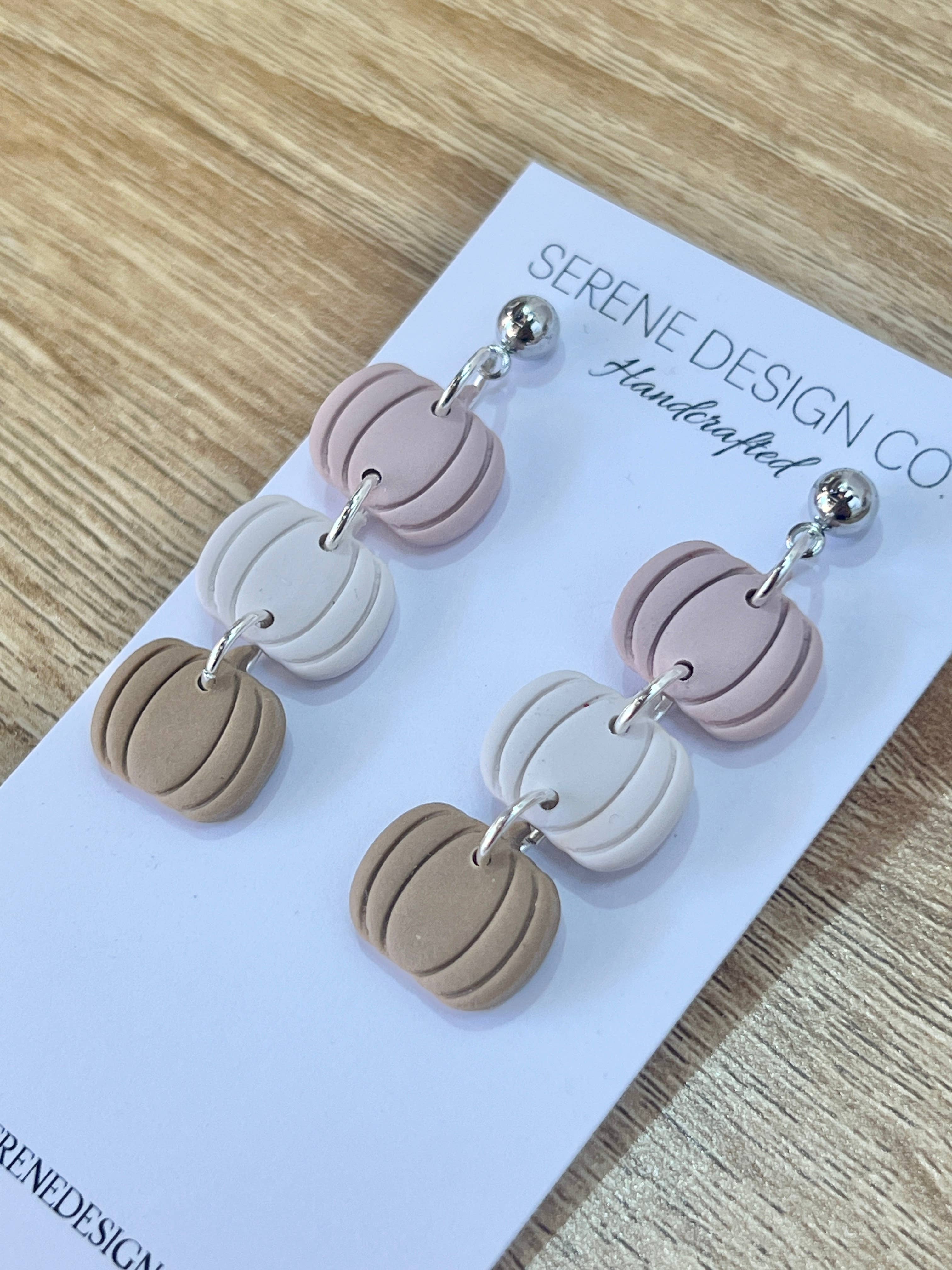 Serene Design Co. - Wholesale Dangle Earrings - Pumpkin Trio Dangles12